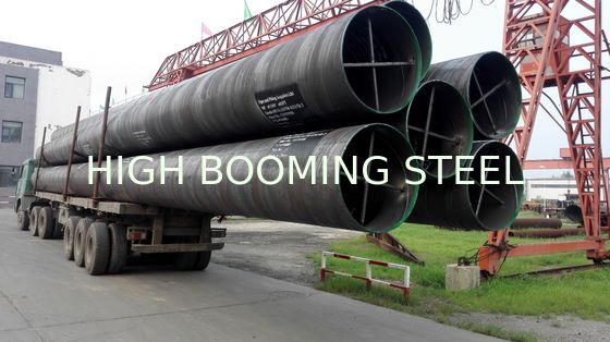 Tuyaux en spirale à haute résistance d'ASTM A252GR.3 utilisés dans des fabrications de pile