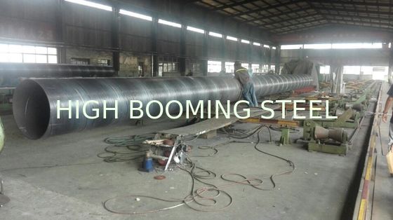 Piling Spiral Welded Steel Pipes with big diameter and corrosive coating