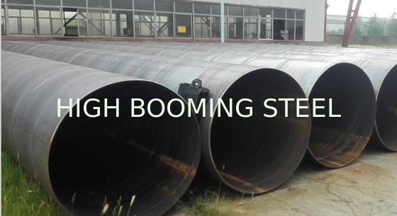 Tuyaux en spirale à haute résistance d'ASTM A252GR.3 utilisés dans des fabrications de pile