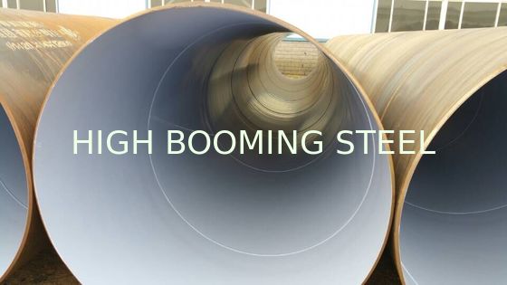 Tuyaux en spirale à haute résistance d'ASTM A252GR.3 utilisés dans des fabrications de pile