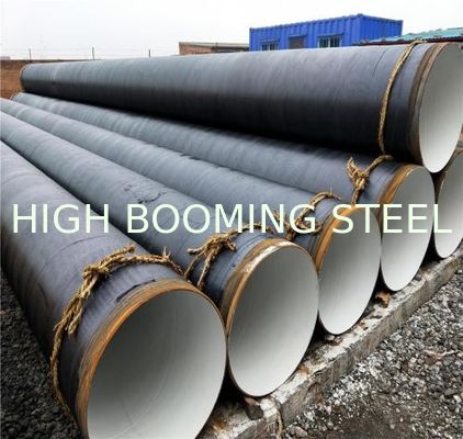 SS400 /A53GR.B SSAW spiral welded carbon pipes with anti-corrosion