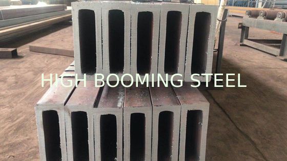 S275JRH structural square steel sections with right angles used in glass curtain wall