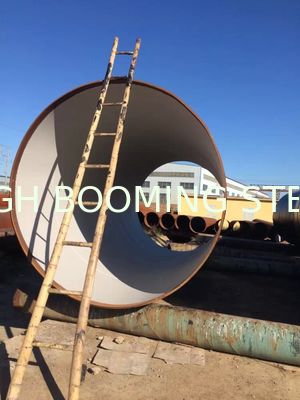 EN10219 S275 spiral steel pipes for fluids transportation